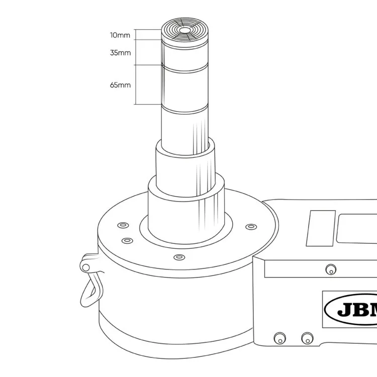 MACACO HIDROPNEUMÁTICO TELESCÓPICO 15-40T JBM