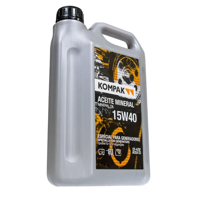 ÓLEO SAE 15W40 2 LITROS GERADORES KOMPAK