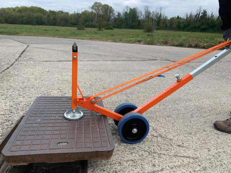 Levantador Magnético de Tampas de Visita ITALIFTERS XT4 NANO 3.5kg 300kg