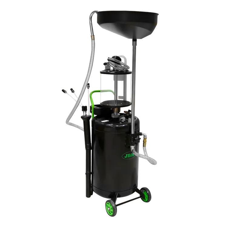Aspirador de Óleo 90L JBM com Visor e Aparadeira Aspirador de Óleo 90L JBM com Visor e Aparadeira