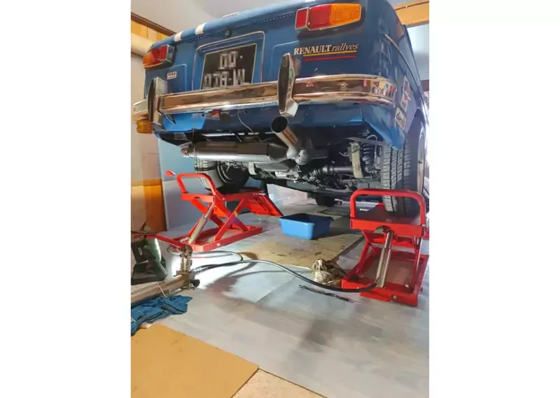 Elevador de Tesoura Móvel Hidráulico TNM 1,35T 450mm (Par)