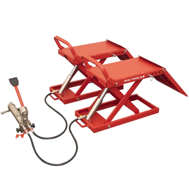 Elevador de Tesoura Móvel Hidráulico TNM 1,35T 450mm (Par) Elevador de Tesoura Móvel Hidráulico TNM 1,35T 450mm (Par)