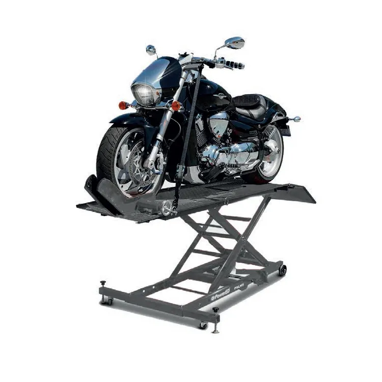 Elevador de Motas Hidropneumático POWERED PSLM5 454kg 780mm Elevador de Motas Hidropneumático POWERED PSLM5 454kg 780mm