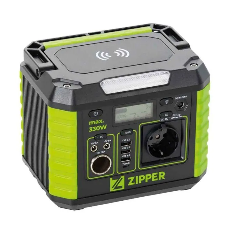 Estação de Energia Portátil Zipper PS330 330W 230V 288.6Wh