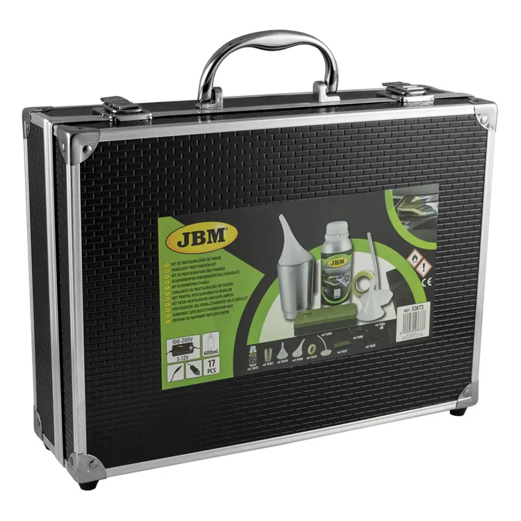 Kit de Restauração de Faróis JBM com Polímero Líquido