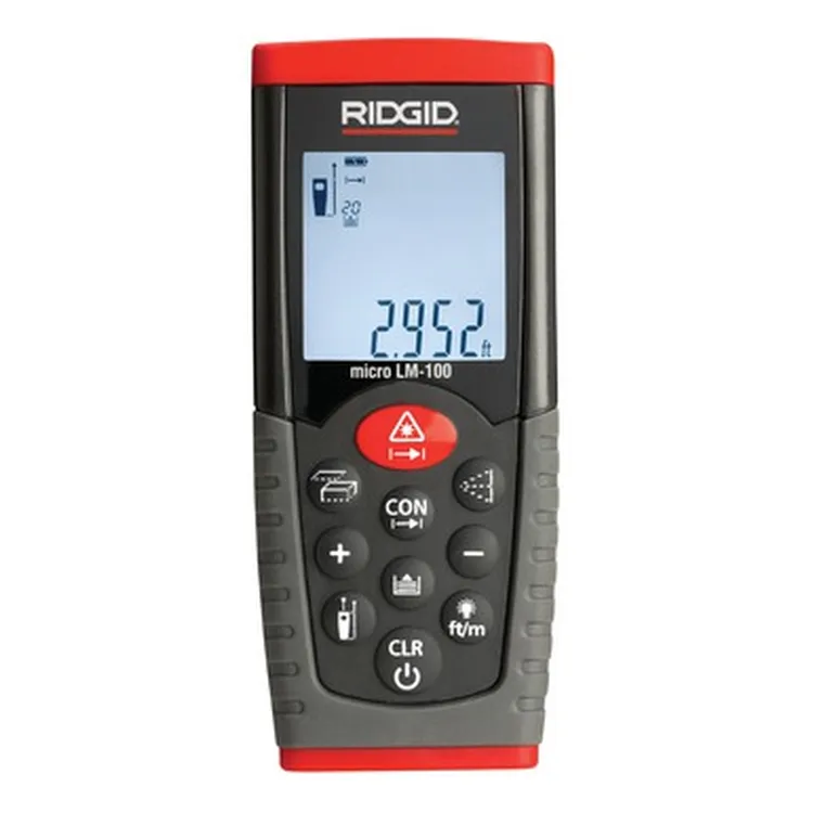 MEDIDOR LASER DE DISTÂNCIAS MICRO LM-100 RIDGID