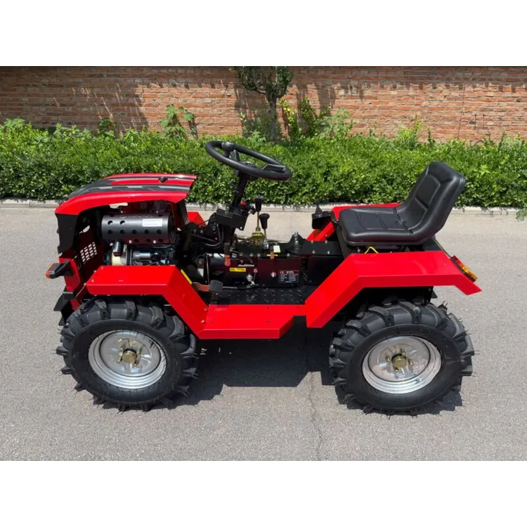 Mini Trator Diesel MADER 532cc 4x4 WD 6 Velocidades