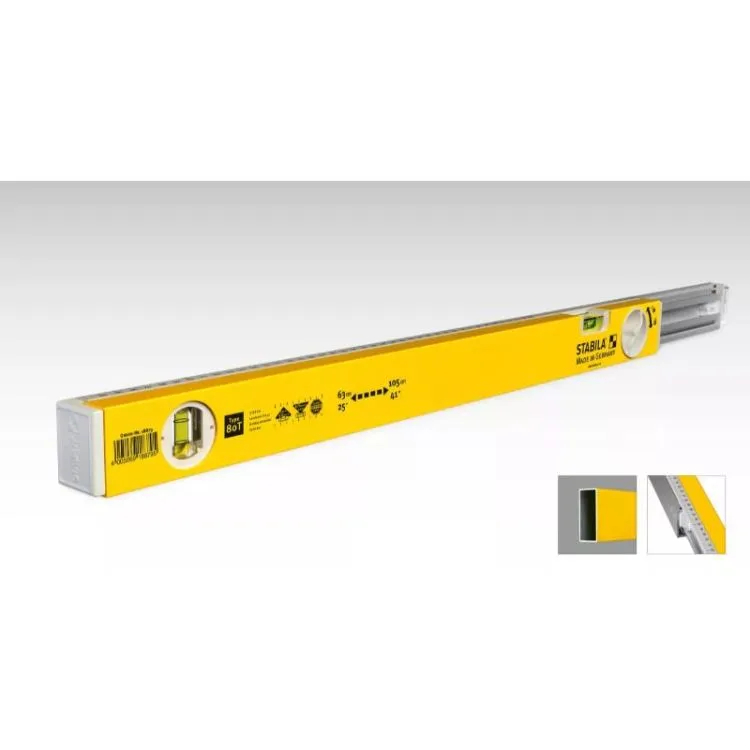 NÍVEL DE BOLHA 80-127CM EXTENSÍVEL STABILA