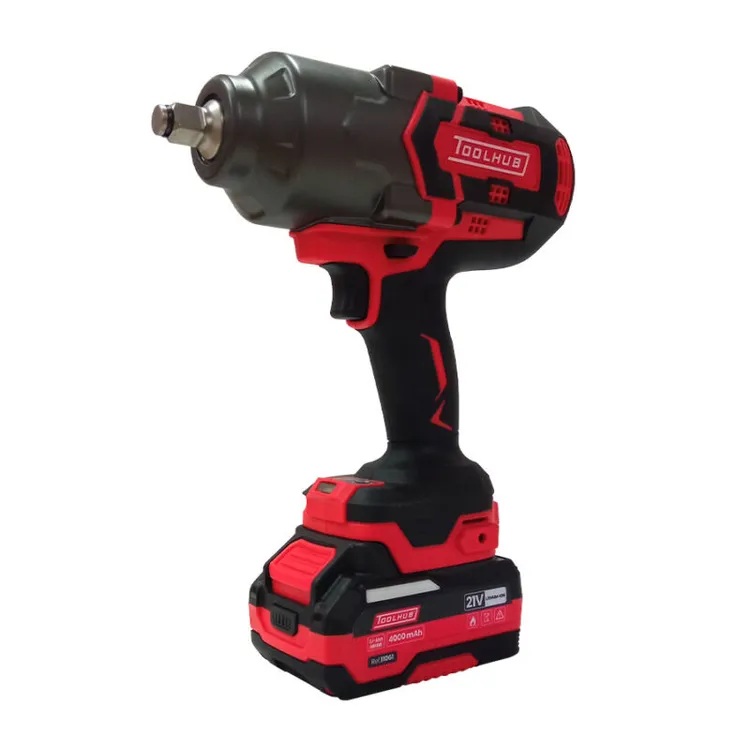 Pistola de Impacto TOOLHUB 1/2" 1300Nm 21V 4.0Ah