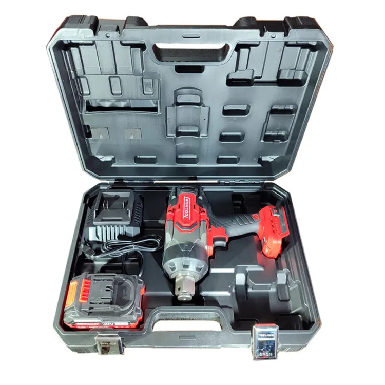 Pistola de Impacto Sem Fios TOOLHUB 1" 2200Nm 21V 8.0Ah