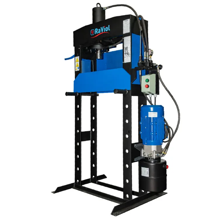 Prensa Electro-Hidráulica RAVIOL 100T Hidráulico Móvel 380V