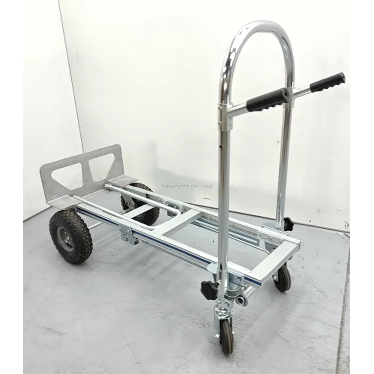 CARRO-PLATAFORMA ALUMÍNIO 300KG 3 POSIÇÕES ND