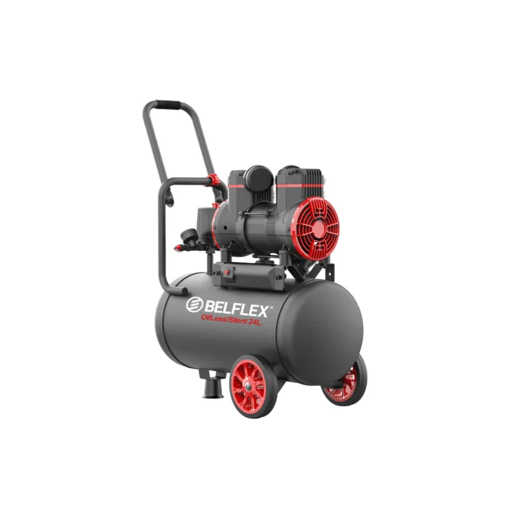 Compressor sem óleo 24L 2HP BF-24-SILENT Belflex 230V Compressor sem óleo 24L 2HP BF-24-SILENT Belflex 230V