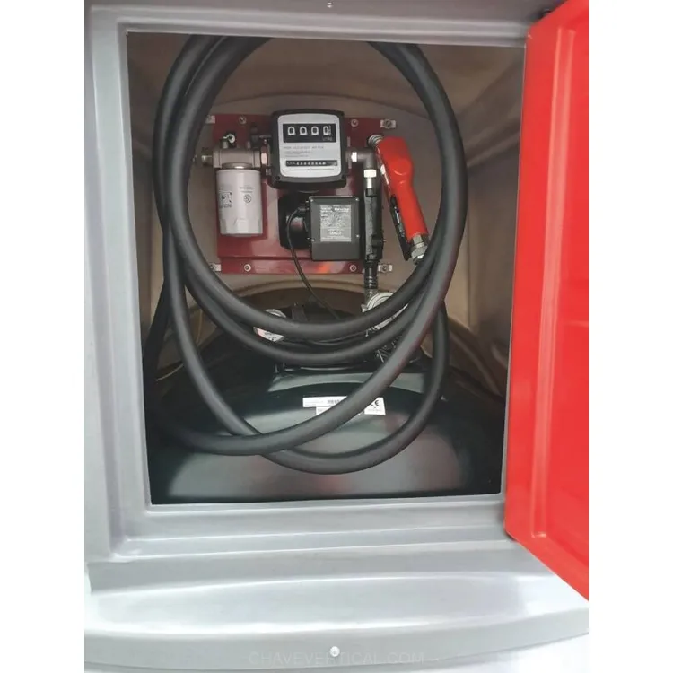 Cuba de Gasóleo DRAKKAR 2500L Dupla Parede 230V 60 l/min