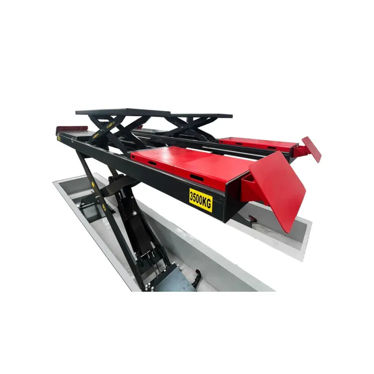 Elevador Dupla Tesoura Alinhamento LED 3,5T Kroftools