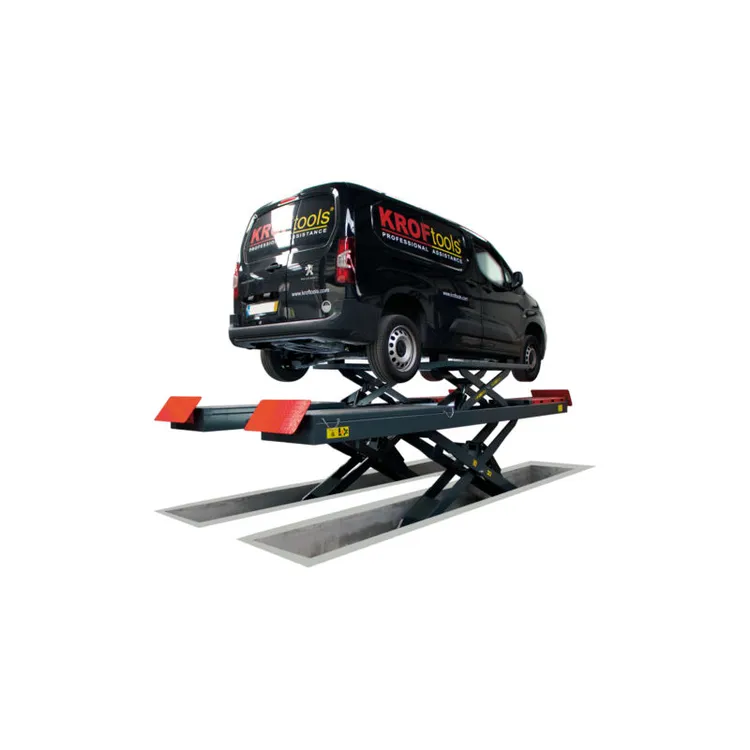 Elevador Dupla Tesoura Alinhamento LED 3,5T Kroftools