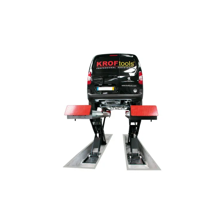 Elevador Dupla Tesoura Alinhamento LED 3,5T Kroftools