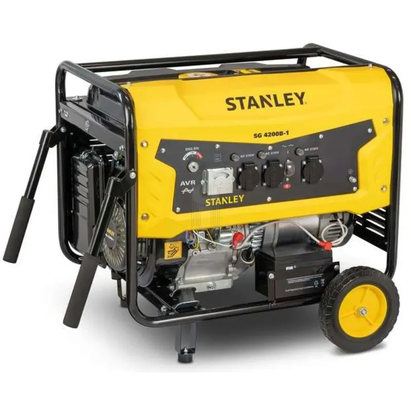 GERADOR MONOFÁSICO 6500W ARRANQUE ELÉTRICO STANLEY GERADOR MONOFÁSICO 6500W ARRANQUE ELÉTRICO STANLEY