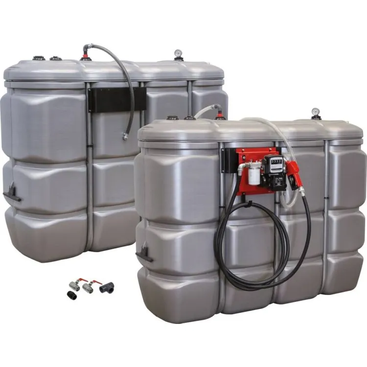 KIT 2X2000L GASÓLEO PEHD DUPLA PAREDE DRAKKAR KIT 2X2000L GASÓLEO PEHD DUPLA PAREDE DRAKKAR