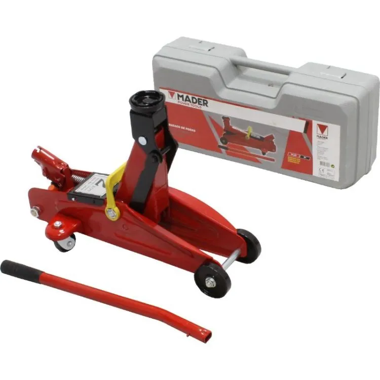 Macaco de Rodas Hidráulico Curto MADER T820033S 2T 140-340mm