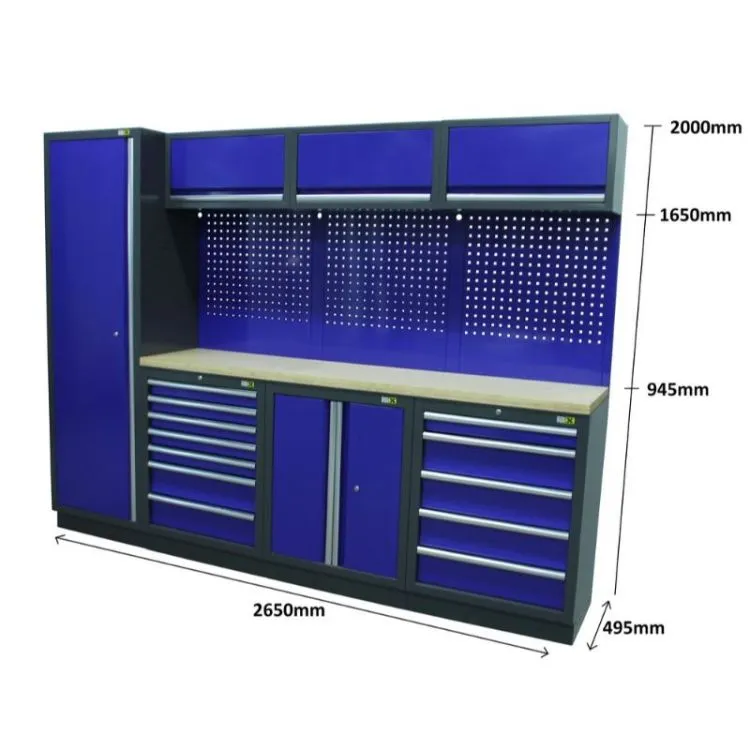MOBILIÁRIO MODULAR DE OFICINA (MOD. 3) 2650X495X2000 MM