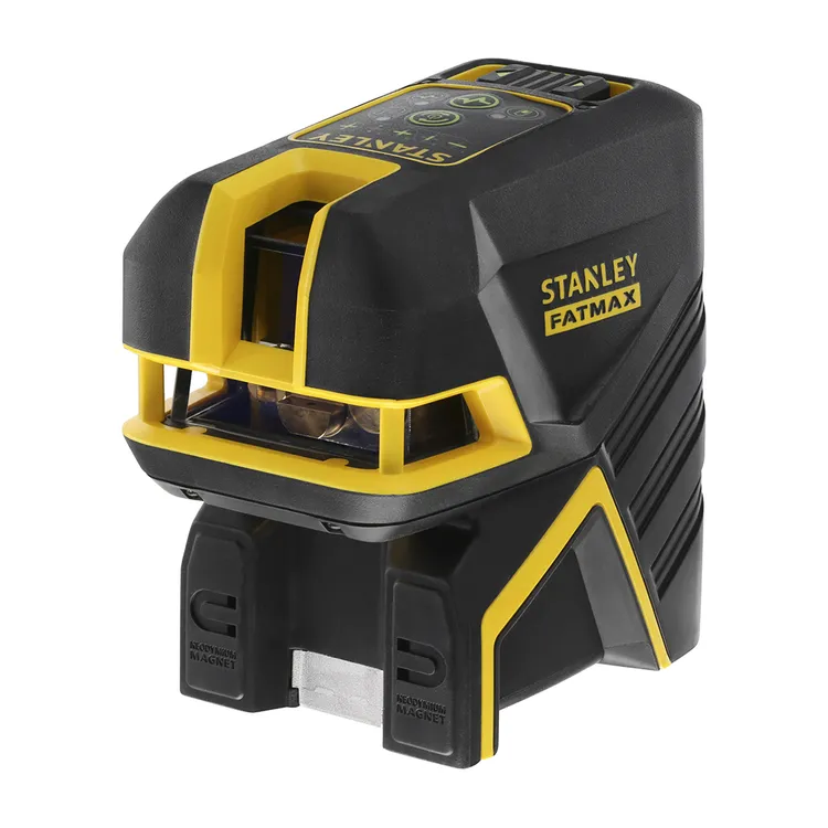 NÍVEL LASER DE LINHAS VERDES EM CRUZ + 2 PONTOS STANLEY NÍVEL LASER DE LINHAS VERDES EM CRUZ + 2 PONTOS STANLEY