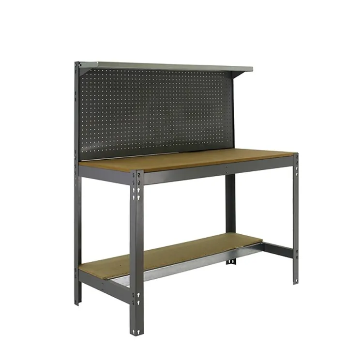 Bancada de Trabalho SIMONWORK BT3 1200 Cinza/Madeira 1445x1210x610mm