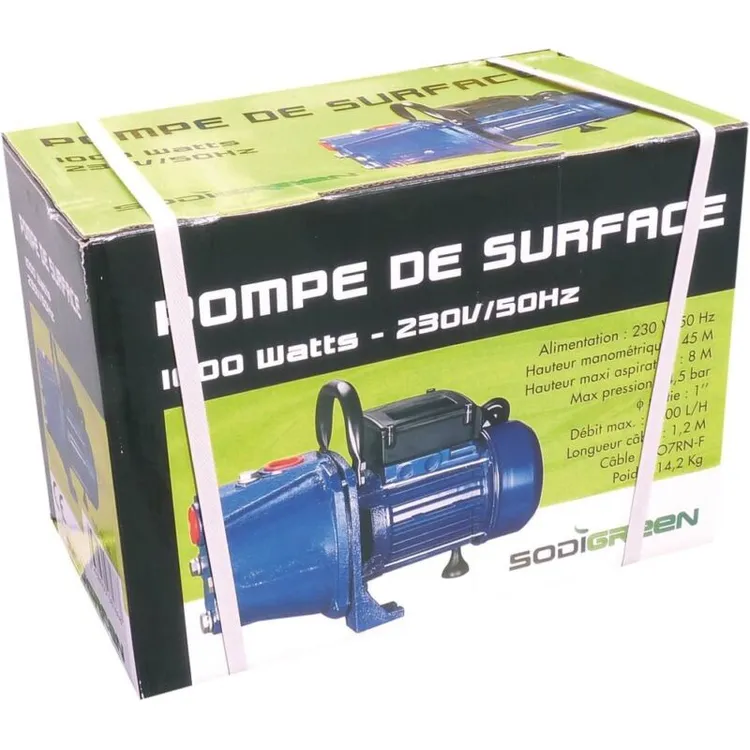 BOMBA ÁGUA SUPERFÍCIE FERRO FUNDIDO SODIGREEN