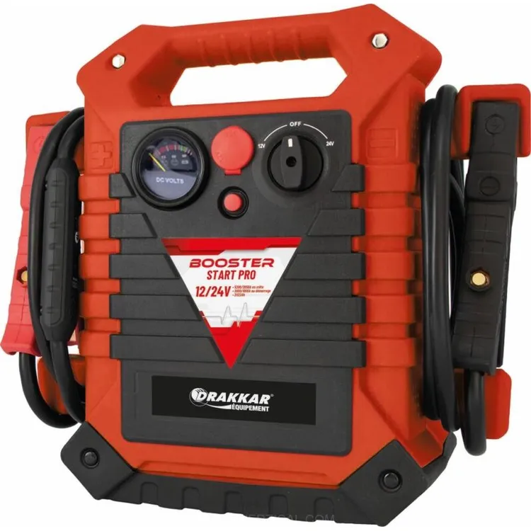 Booster de Arranque DRAKKAR Start Pro 12/24V 5300A 18kg Booster de Arranque DRAKKAR Start Pro 12/24V 5300A 18kg