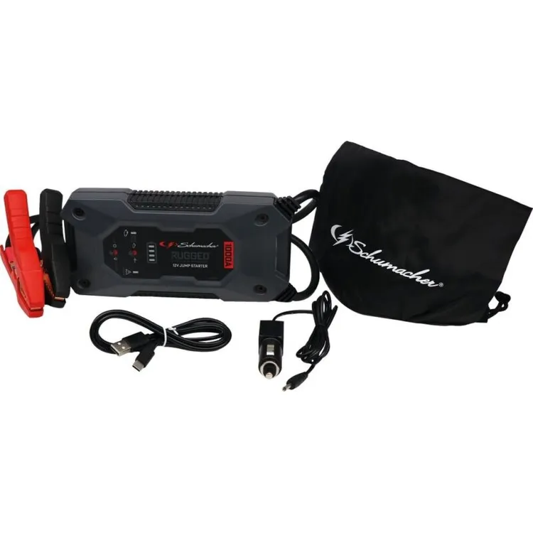 BOOSTER ARRANQUE 12V 1000A 9800MAH SCHUMACHER