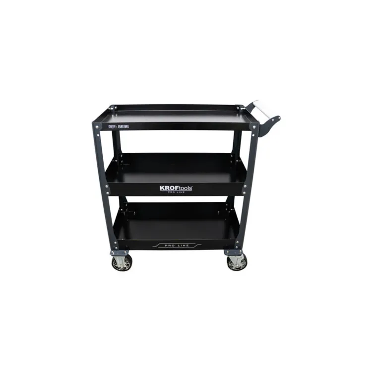 Carrinho de 3 Prateleiras KROFTOOLS 300kg