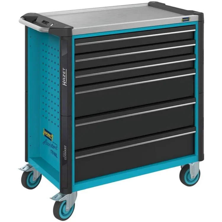 Carro de Ferramentas HAZET Assistent 179NXL-6 6 Gavetas 959 x 518 x 1020 mm Carro de Ferramentas HAZET Assistent 179NXL-6 6 Gavetas 959 x 518 x 1020 mm