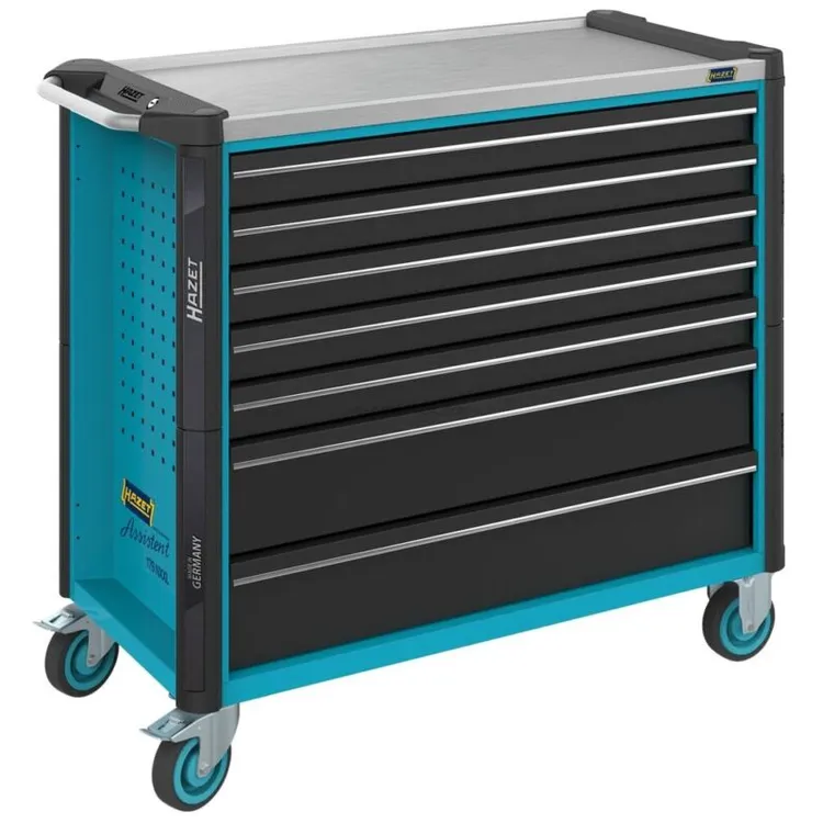 Carro de Ferramentas Vazio HAZET 7 Gavetas 1133 MM com Tampo em Inox