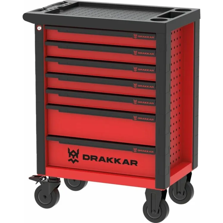 Carro de Ferramentas Vazio 7 Gavetas 765mm DRAKKAR 345kg
