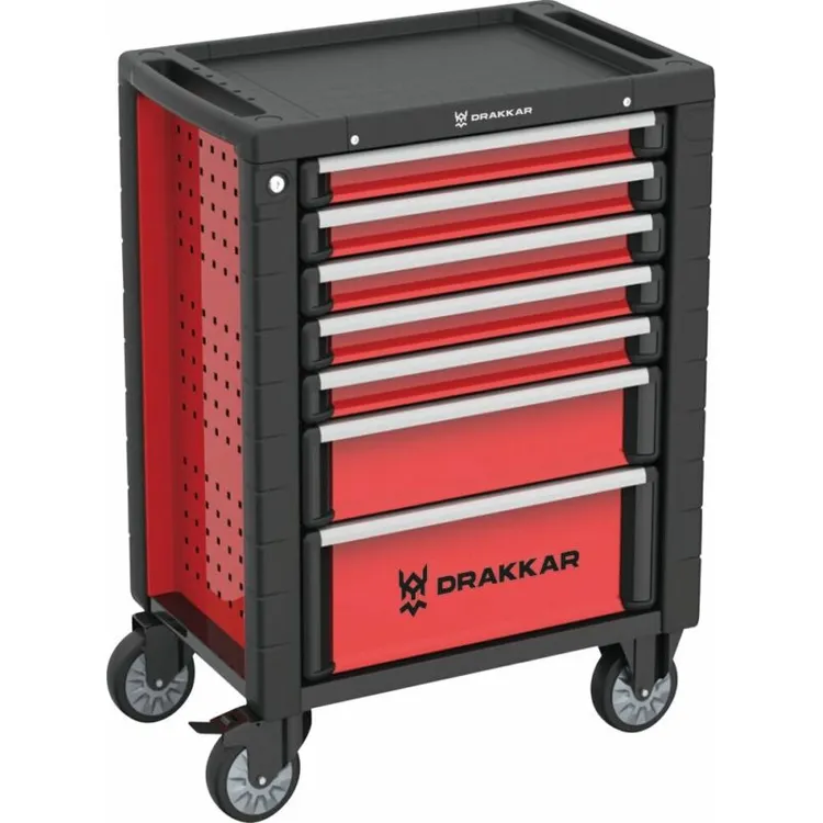 Carro de Ferramentas 7 Gavetas Anti-Basculamento DRAKKAR 725x465x930mm