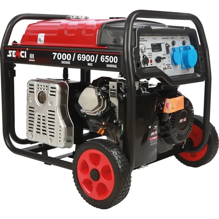 GERADOR AVR 7000W GASOLINA SENCI