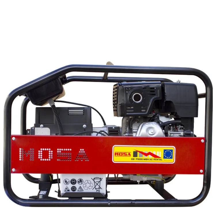 GERADOR ENERGIA GE-7500 MBH ARR. MAN. 230V MOT. HONDA MOSA