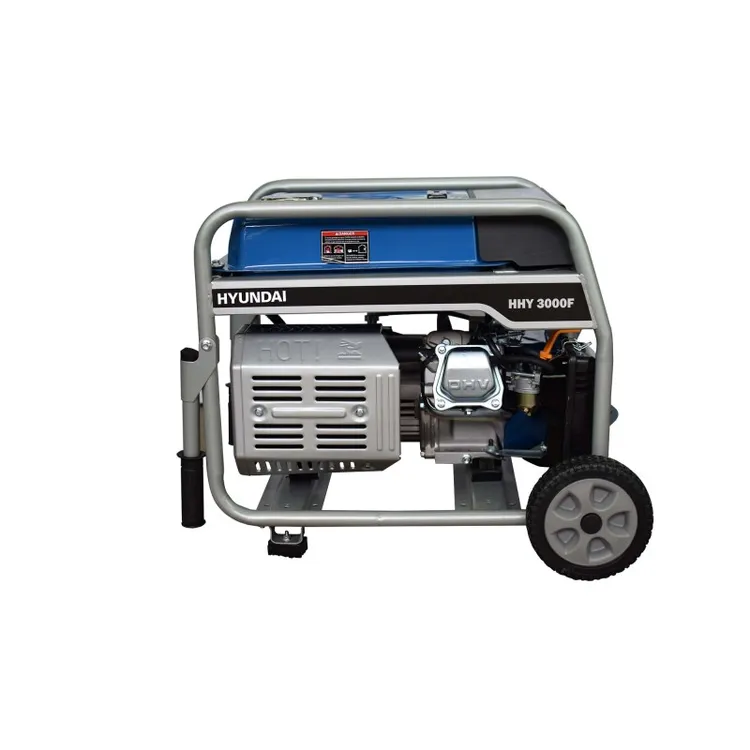 Gerador a Gasolina HYUNDAI HHY3000FK 2.8kW 230V com Rodas