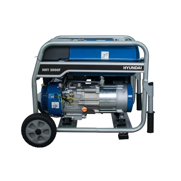Gerador a Gasolina HYUNDAI HHY3000FK 2.8kW 230V com Rodas