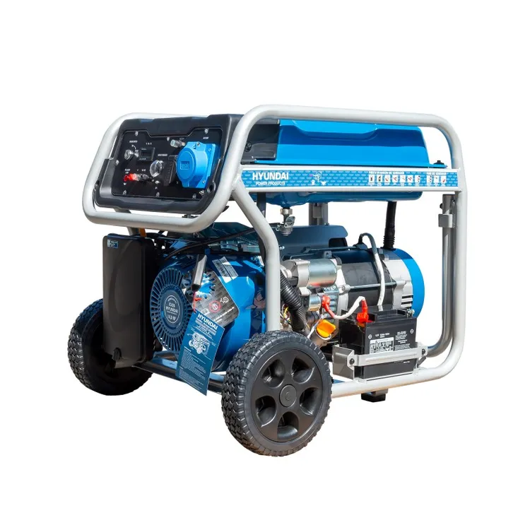 Gerador a Gasolina Monofásico HYUNDAI 6.5kW AVR