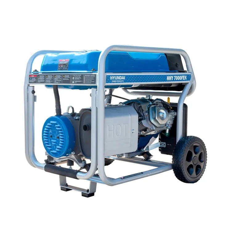 Gerador a Gasolina Monofásico HYUNDAI 6.5kW AVR