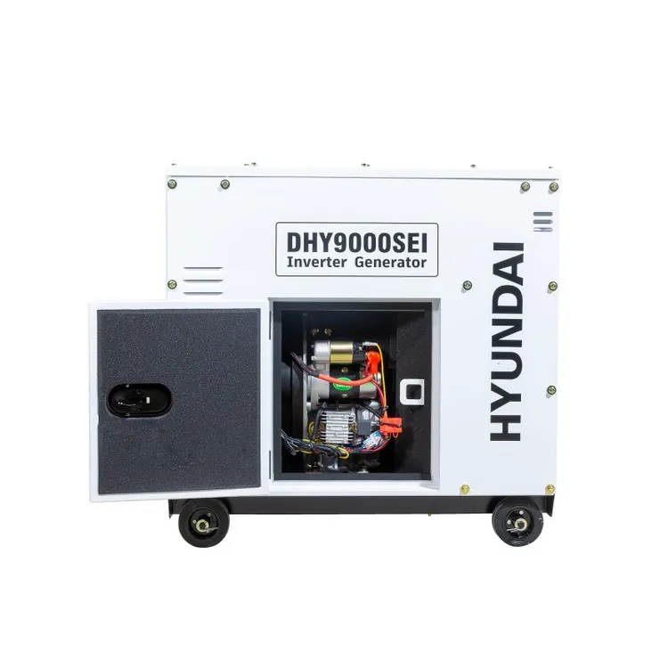 GERADOR INVERTER DIESEL INSONORIZADO 6,5KW HYUNDAI