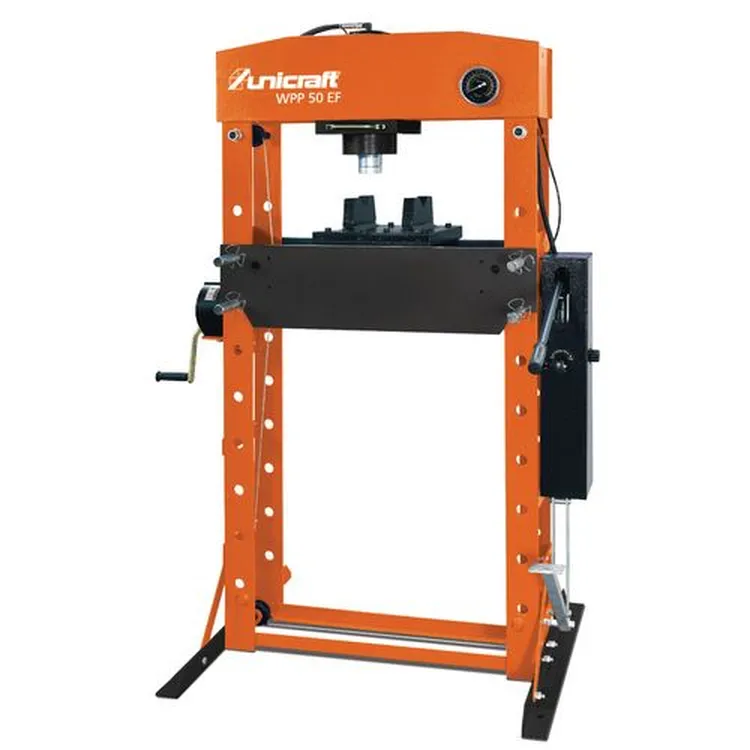 PRENSA HIDRAULICA BOMBA MANUAL COM PEDAL WPP50EF UNICRAFT
