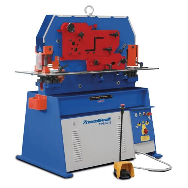 PUNCIONADORA HIDRÁULICA COMBINADA HPS 60S METALLKRAFT