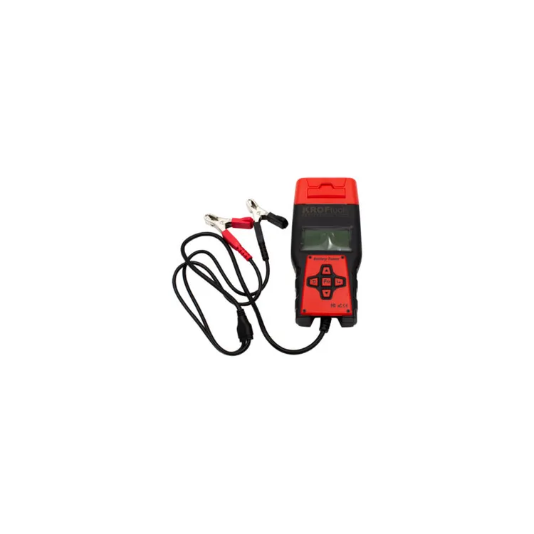 Testador de Baterias Digital com Impressora KROFTOOLS 12V 8-30V LCD