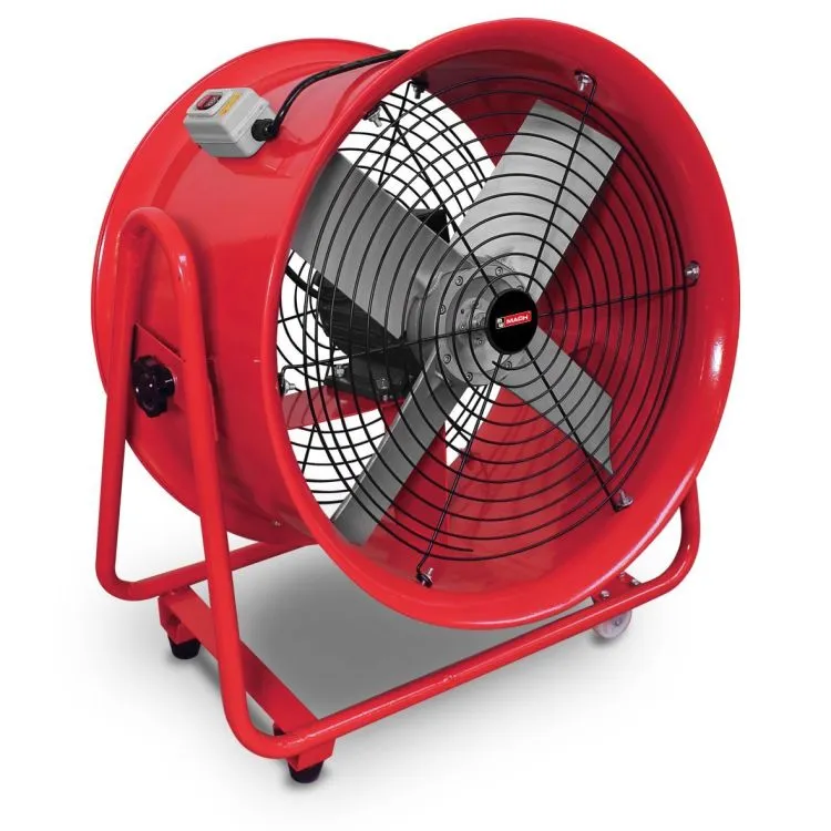 Ventilador Extractor MV500R METALWORKS 1100W 230V 500mm