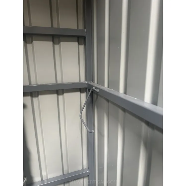 WC Metálico Lacado IMX 1m2 Sanita Turca