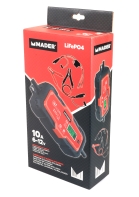 Carregador Baterias Inteligente MADER 10A 12V 160W LCD IP65