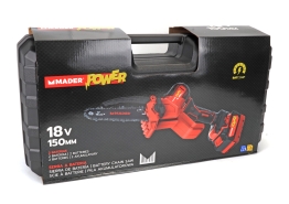 Serra de Podar MADER 18V 150mm 6" 2 Baterias