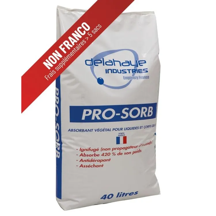 ABSORVENTE VEGETAL GRANULADO 40L 8KG ABSORVENTE VEGETAL GRANULADO 40L 8KG
